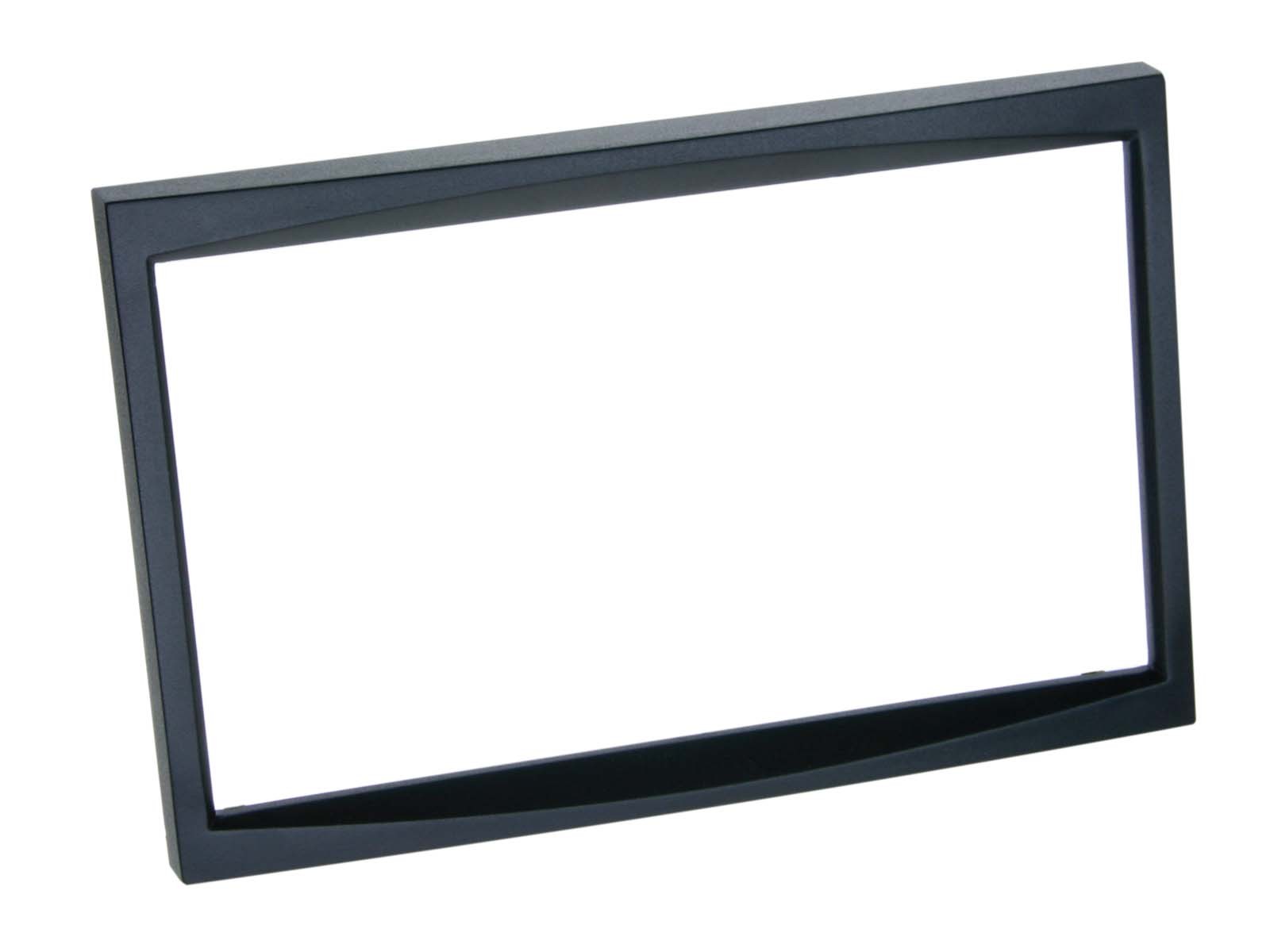 Support de fixation autoradio 2-DIN noir pour changer d'écran sur Fiat et Citroën