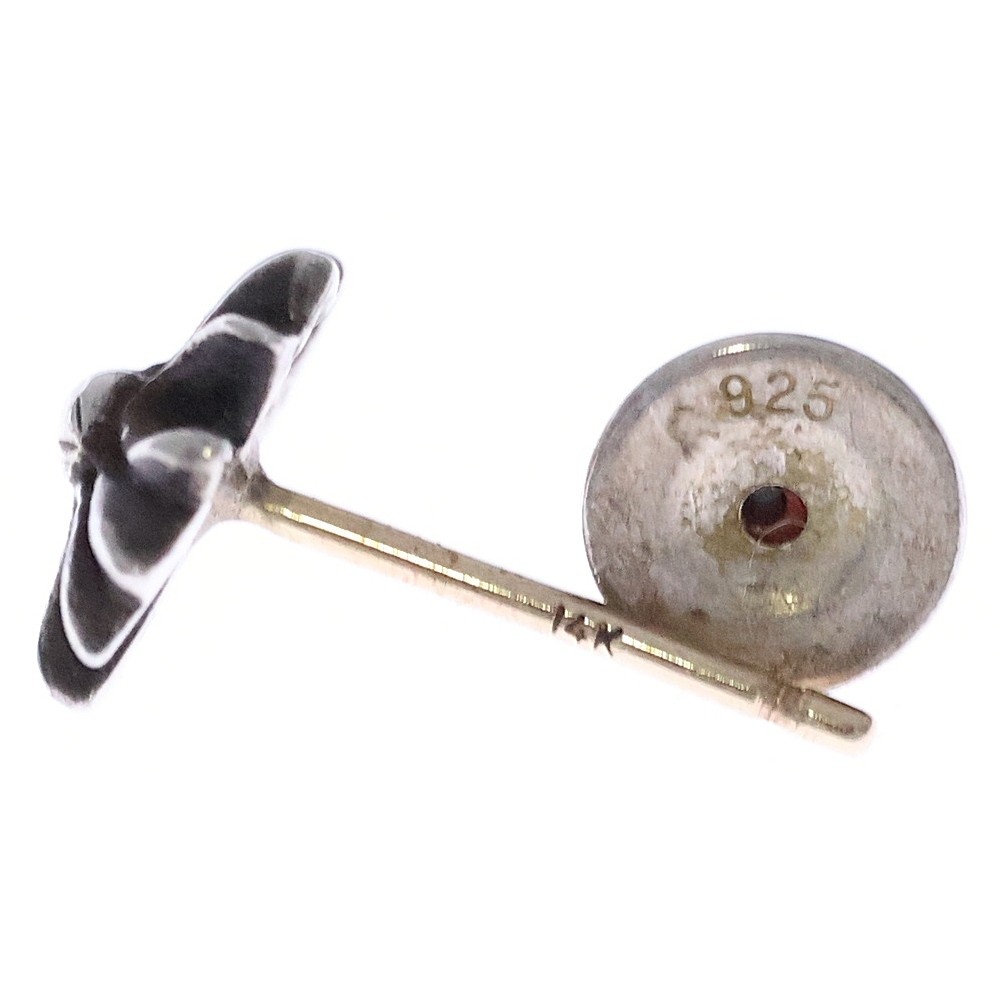 Chrome Hearts NTFL w BS Fleur Motif Earring Silver P0051771 thumbnail 5