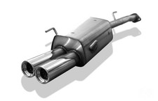 FOX Racing Sportauspuffanlage Opel Zafira A F75, Bj. 1999-2005, 2x76mm