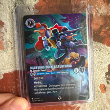 Disney Lorcana TCG Darkwing Duck  Launchpad ENCHANTED 242/207