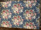 Ralph Lauren Vintage Floral Sheet Remnant 41”x65” NEW