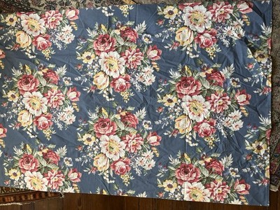 Ralph Lauren Vintage Floral Sheet Remnant 41”x65” NEW | eBay