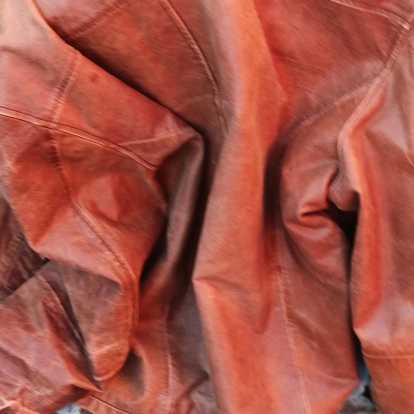 Jos. A. Bank Signature Collection Men’s Brown Leather Jacket L - product detail image 2