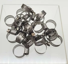 Ideal Tridon 62M05 Hose Clamps 5/16" Micro-Gear 7/16" to 11/16" Pack of 20