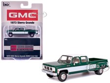 1973 Gmc Sierra Grande 3500 Dually Pickup Green White 164 By Ixo Ia64006 1973 Gmc Sierra Grande 3500 Dually Pickup Green White 164 By Ixo Ia64006