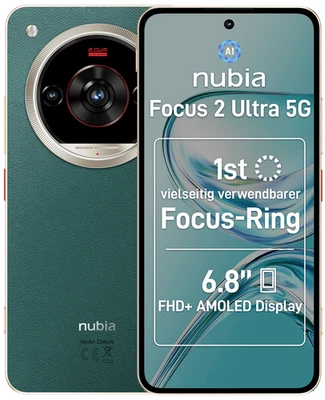 Nubia Focus 2 Ultra 5G 512GB Forest Green Smartphone #21476261