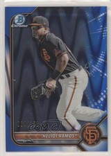 2022 Bowman Chrome Prospects Blue RayWave Refractor /150 Heliot Ramos 8b5