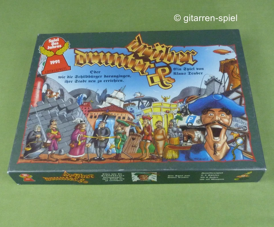 Drunter & Drüber - Komplett Top - Spiel des Jahres 1991 von Klaus Teuber - Bild 4 von 4