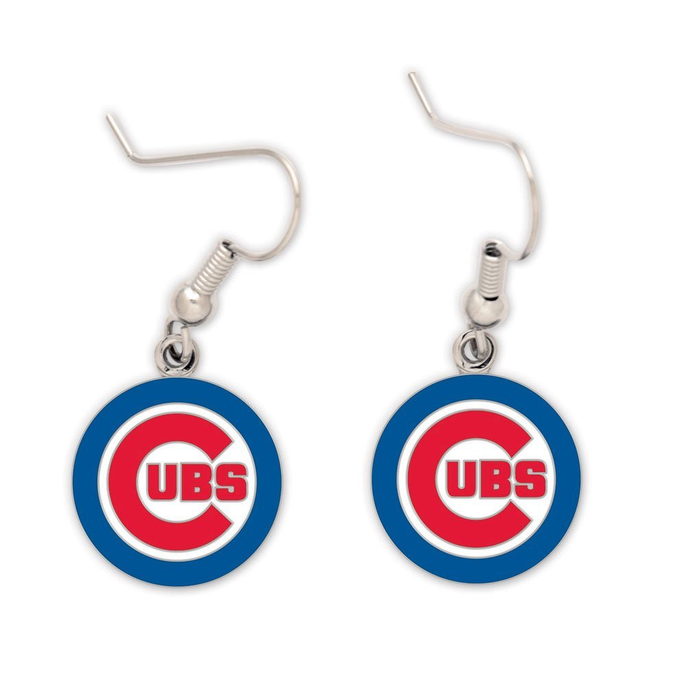 Висячие серьги с логотипом Chicago Cubs 2490₽
