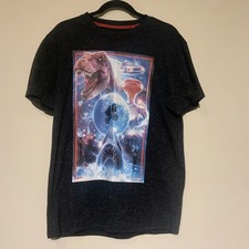 Universal Studios Jaws Back To The Future Jurassic Park E.T Shirt Med