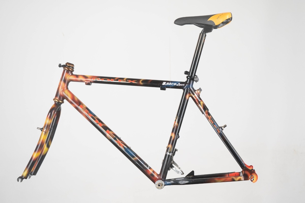 NOS ROLEX ALUMINIUM FRAME FRAMESET VINTAGE MTB MOUNTAIN BIKE 26