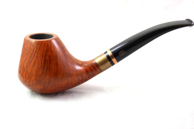 Pfeife, Pipe, Pipa, Design Berlin PRELUDE 4, Glatt, Half Bent, 9 mm Filter, Neu