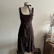 Banana Republic brown babydoll dress
