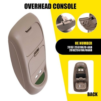 For 2002-04 Ford F250 F350 F450 F550 Tan Overhead Console 2C3Z-25519A70-AAB EAAF