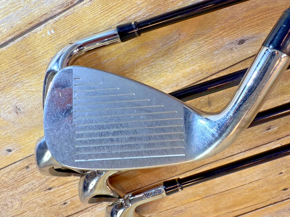 WILSON STAFF D9 RH IRON SET SW, PW, 9, 8, 7, IRON TENSEI GRAPH A FLEX (5 CLUBS) - Image 2 of 4