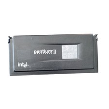 Intel Pentium II 450MHz Slot 1 CPU SL2U7 - 100MHz FSB 512K Retro PC Processor