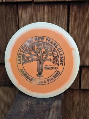 Innova Halo Star Wraith Distance Driver Disc Golf Disc Orange White 175g