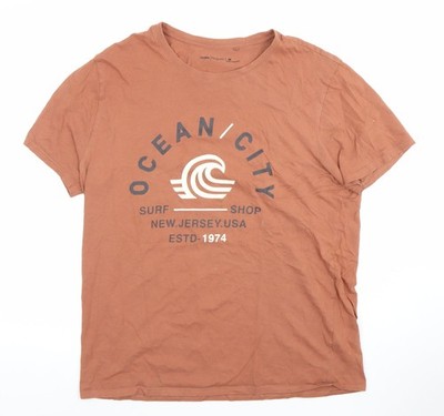 Braunes T-Shirt Herren UK Größe M Anko