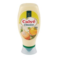 Calvé Maionese Classica, Formato 430 Ml, Maionese Calvé Classica Con Olio Di Semi Di Girasole, Ideale Per Sandwich E Tartine, Senza Conservanti E Senza Zuccheri, Senza Glutine, Vegetariano