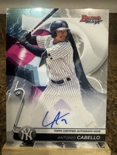 2020 Bowman's Best - Best of 2020 Autographs Antonio Cabello #B20-AC (AU, RC)