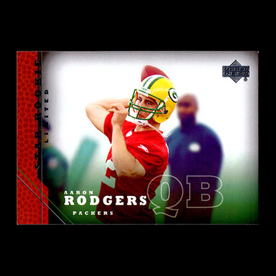 2005 Upper Deck Aaron Rodgers RC #202 Star Rookies Limited Green Bay Packers