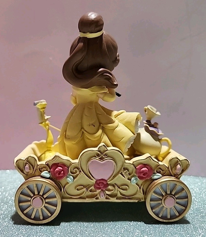 Disney Precious Moments Belle Birthday Parade Train #5 Figurine