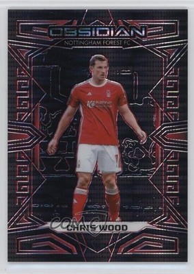 2023-24 Panini Obsidian Electric Etch Red Pulsar 9/49 Chris Wood #105 07lj