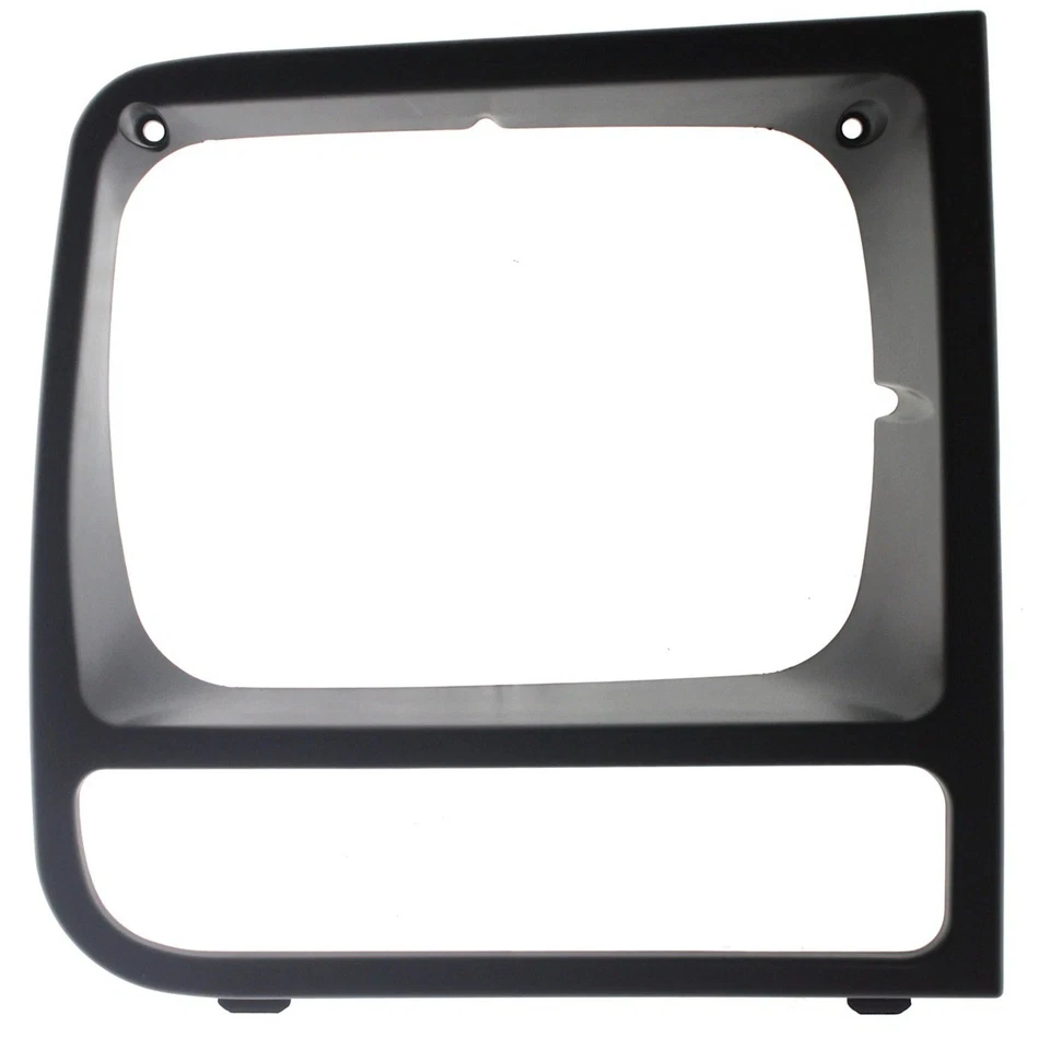 For 1997-2001 Jeep Cherokee XJ Headlight Lamp Bezel Black Parking Marker Light Foto 2 de 4
