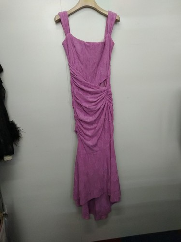 HOUSE OF CB 'Cesca' Rose Pink Floral Maxi Dress M 10/12 4009 - Picture 5 of 11