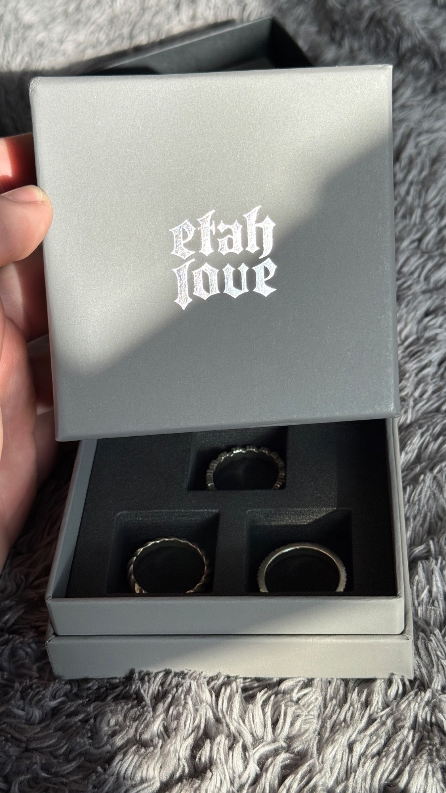 Clocks and Colours “Grounded” Stackable Ring Set … - image 4