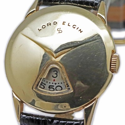 ELGIN LORD ELGIN Direct Reading Watches Ref.7775 Cal.717 1950'S Vintage Elgin