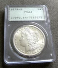 1879 S MORGAN SILVER DOLLAR ~ PCGS MS64 ~RATTLER ~ A REAL BEAUTY