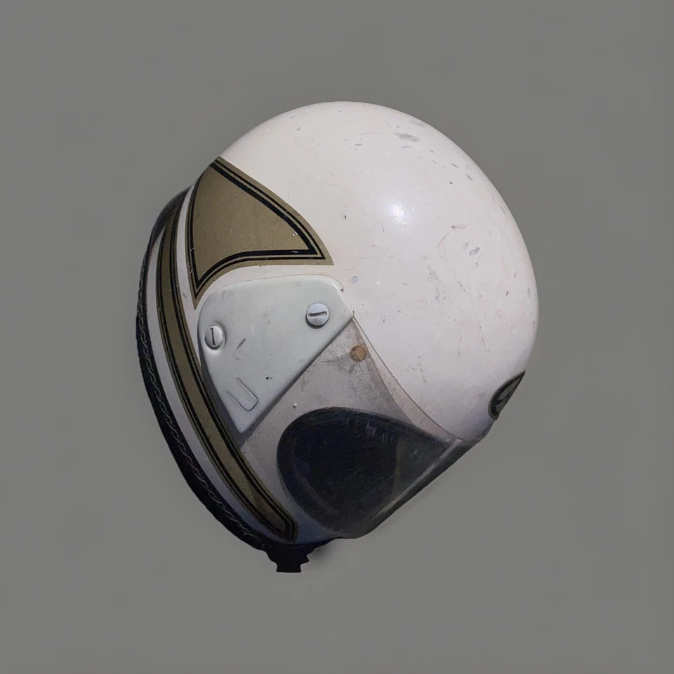 Casco completo de motocicleta Arai HB X7 1970 vintage Japón 7 1/8-7 1/4 Astro Foto 4 de 4