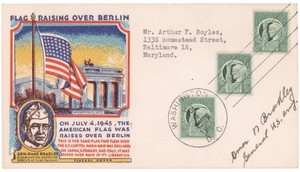 Gen. Omar N. Bradley - Signed war-date commemorative cover (71457-76)