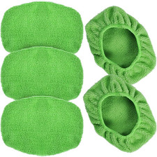 Microfiber Cleaning Cloth for Windshield Cleaning Tool, 5Pack Green