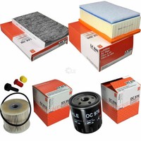 Mahle Set Filterpaket FüR Peugeot 307 SW 2.0 Hdi 110 CitroëN C4 I
