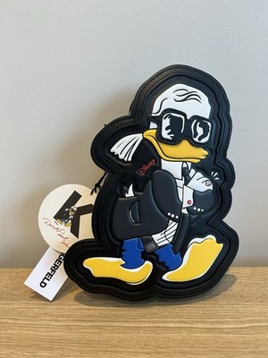 Karl Lagerfeld Disney X KL Donald Duck Crossbody Handtasche Neu Mit Etikett