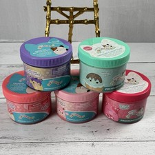 Squishmallows Lot of 5 Premium Cloud and Butter Slime All Scented w Charm New