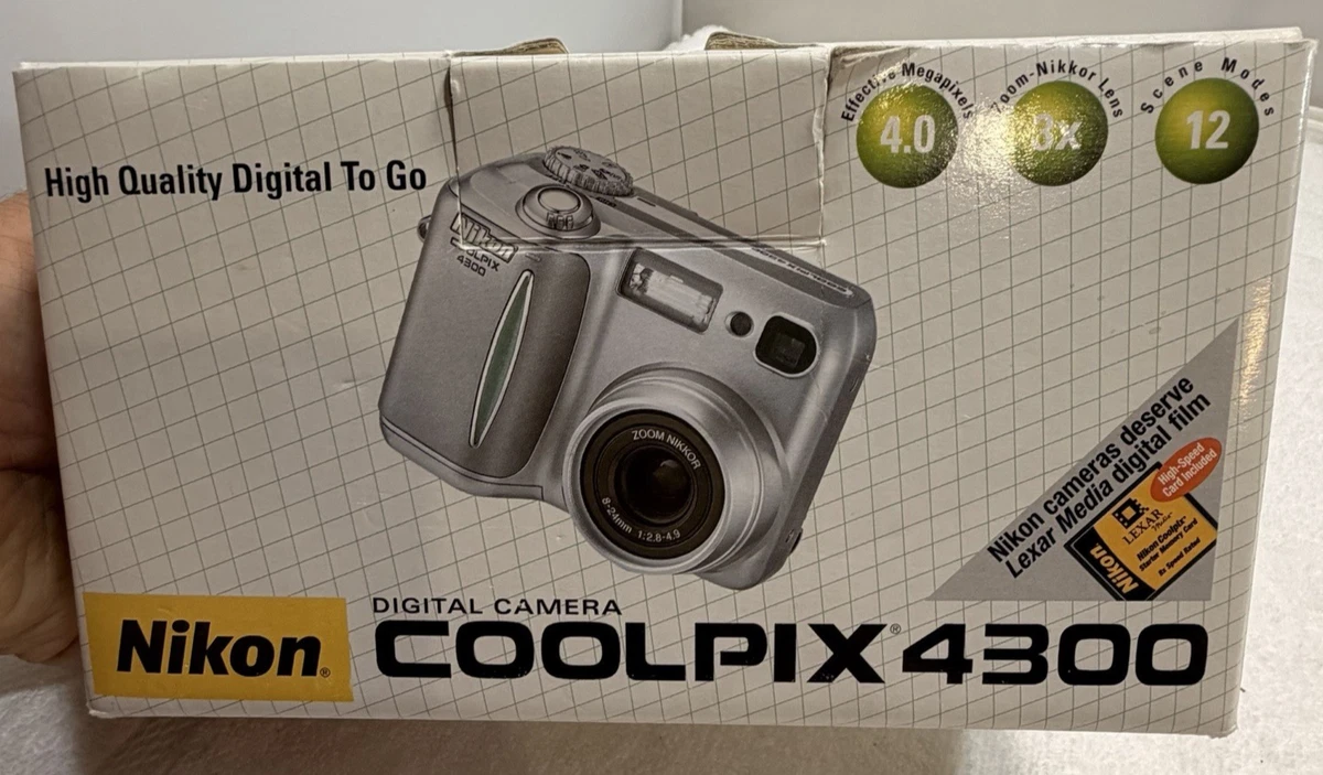 Nikon COOLPIX Nikon Coolpix 4300 Digital Cameras 3-4.9 MP Maximum