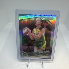 2025 Panini Prizm WNBA NIKA MUHL #127 True SILVER Prizm Seattle Storm