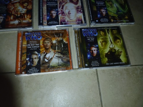 Dr Who CD 5th Doctor Peter Davison Lot Of 8 CDs Some HTF. - Picture 5 of 6