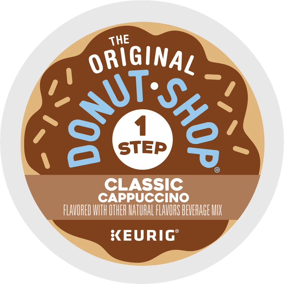 The Original Donut Shop One-Step Classic Cappuccino, K-Cups, 80 Count - Image 2 of 3