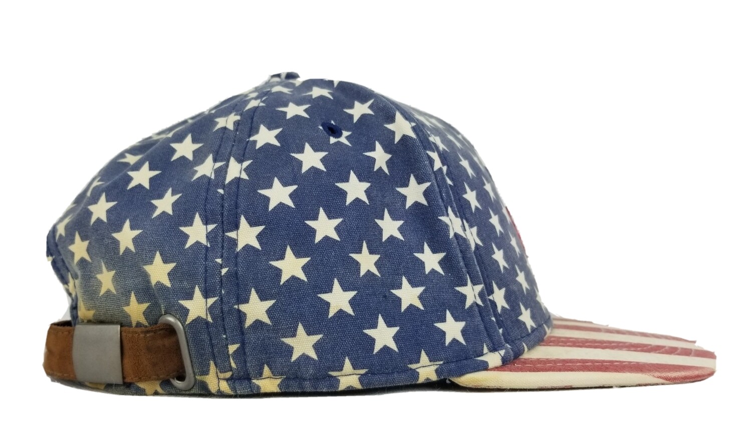 VANS Off The Wall Classic Patch Strapback Hat USA… - image 7