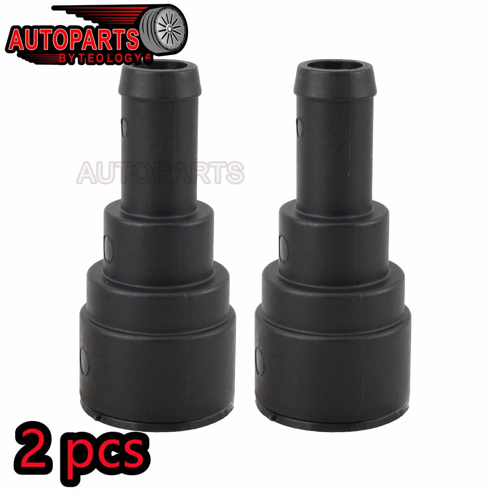 Conector de manguera de refrigerante de núcleo de calefacción para GMC Sierra Yukon 1500 2500 3500 2001-2013 Foto 3 de 4