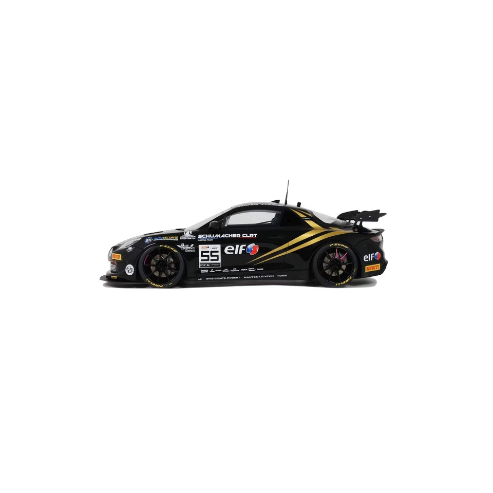 Otto 2024 Alpine A110 GT4 Evo No 55 European Series 2024 Preto 1:18 OT1149 - Imagem 2 de 4