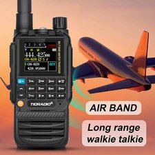 TD H3 Walkie Talkies Long Range Wireless Programming Air Band Tow Way Ham Radio
