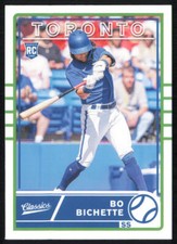 Bo Bichette 2020 Panini Chronicles Classics #2 Toronto Blue Jays Baseball