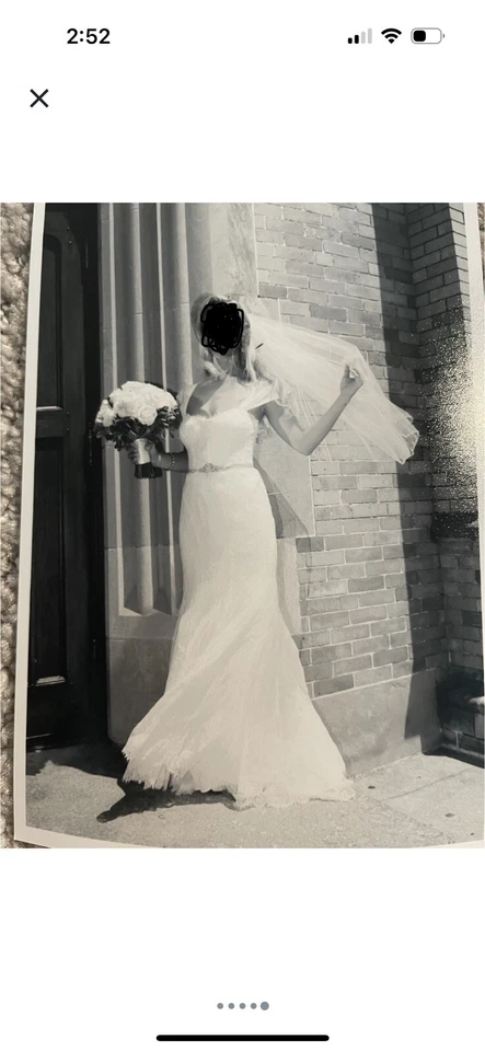 Vestido de novia Monique Lhuillier talla 2, ¡¡como usado por Lauren Conrad!!! Foto 3 de 3