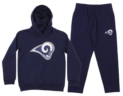 Outerstuff NFL Youth Los Angeles Rams Team Fleece Hoodie and