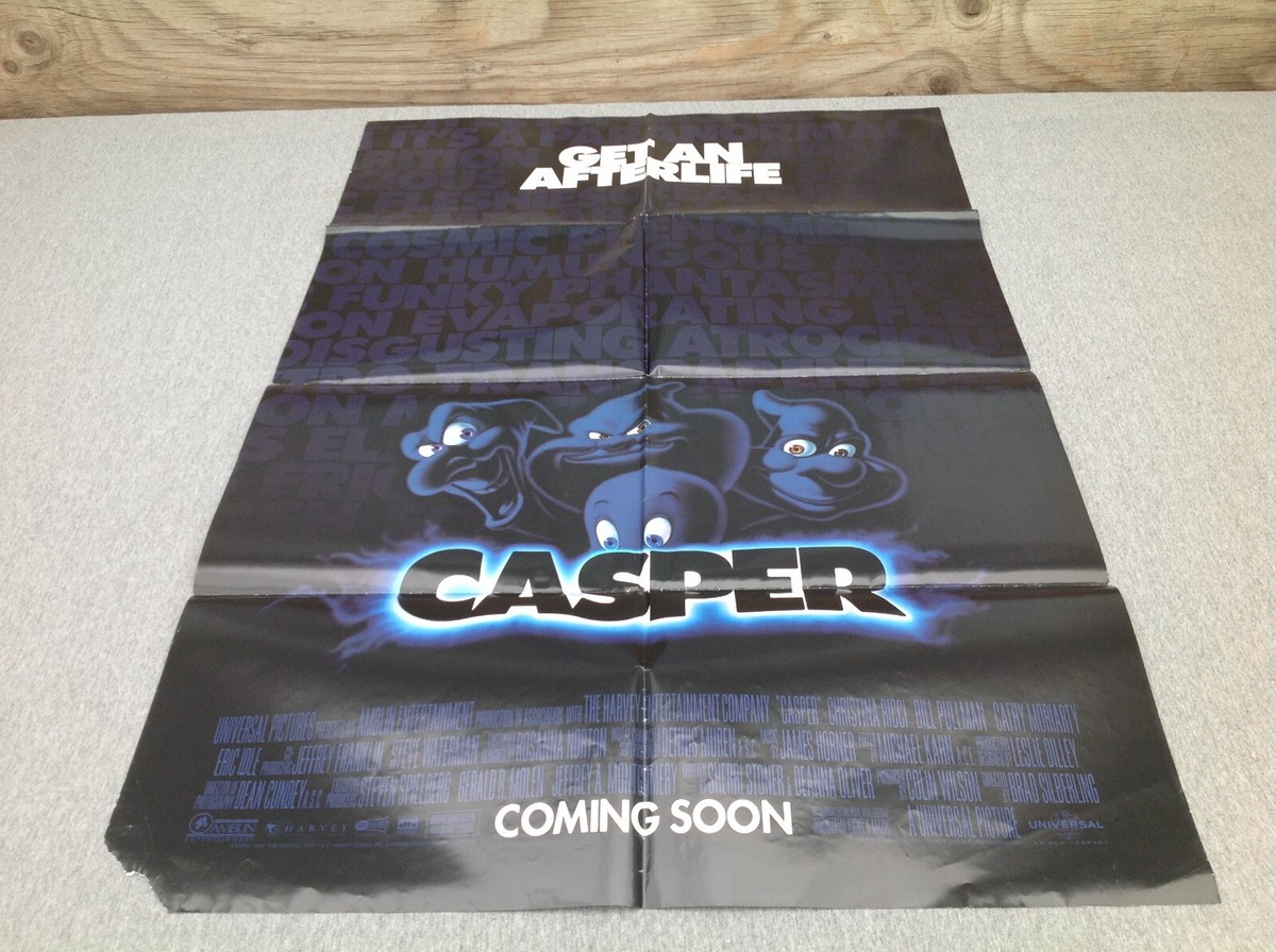 1995 Casper Original Movie House Full Sheet Poster | eBay